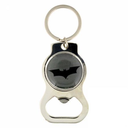 Batman Dark Knight Trilogy Logo Bottle Opener Keychain