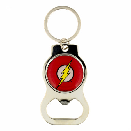 The Flash Logo Bottle Opener Keychain