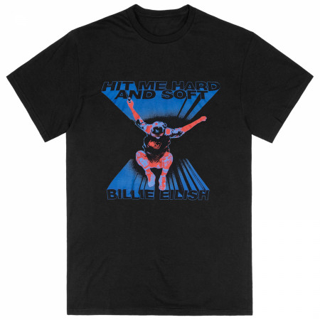 Billie Eyelish Hit Me Hard and Soft Front and Back Print T-Shirt