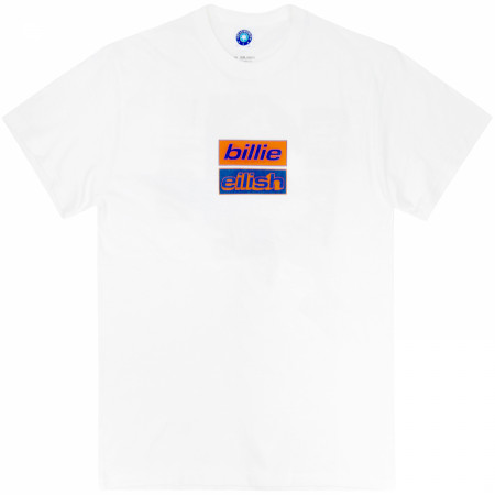 Billie Eyelish Tickets Soft Front and Back Print T-Shirt