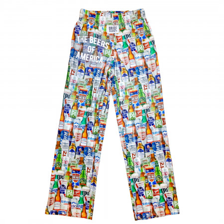 The Beers of America All Over Print Sleep Pants