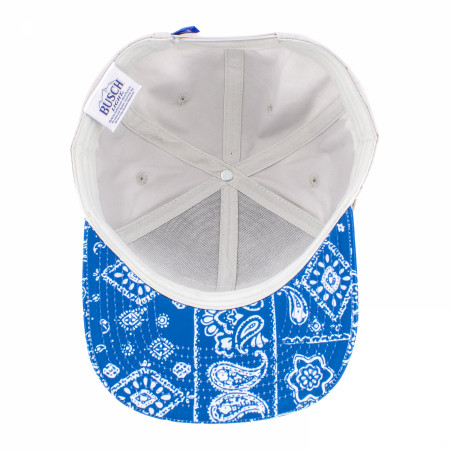 Busch Light Vintage Logo Paisley Pattern Adjustable Hat
