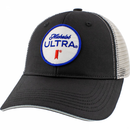 Michelob Ultra Logo Patch Black Colorway Adjustable Hat