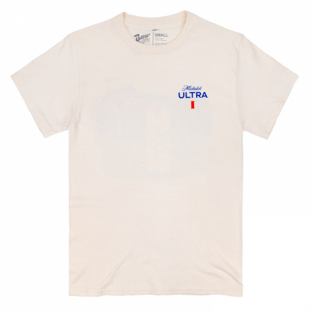 Michelob Ultra Green Fields Golfing Tan Colorway Front & Back T-Shirt