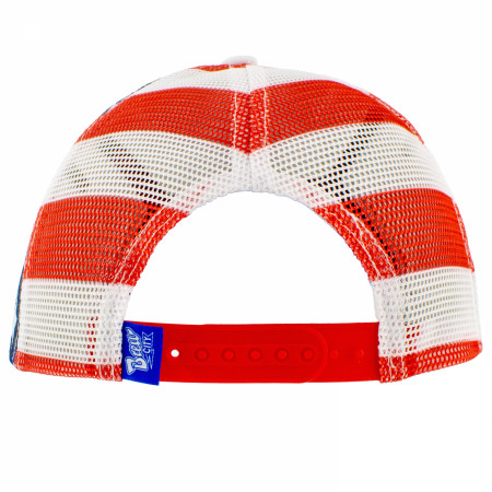 Budweiser America Label Stars and Stripes Adjustable Hat