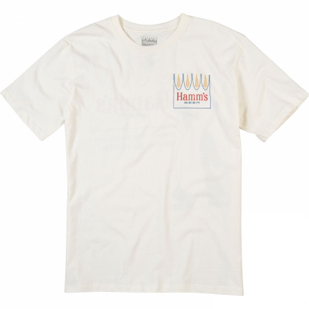 Hamm's Beer Vintage Bear Front and Back Print Premium T-Shirt