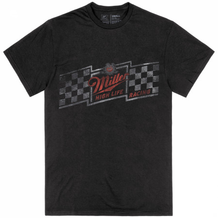 Miller High Life Racing Team Front & Back Print Premium T-Shirt