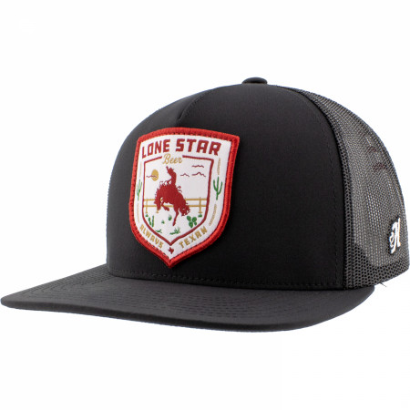 Lone Star Beer Always Texan Rodeo Adjustable Trucker Hat