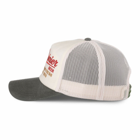 Rainier Beer Sasquatch Mountain Fresh Adjustable Trucker Hat
