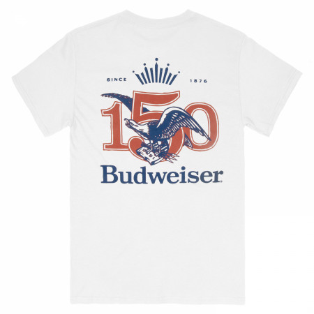 Budweiser 150 Years White Premium T-Shirt by Junk Food