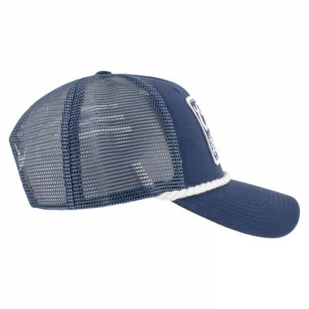 Coors Banquet Logo Patch Blue Colorway Adjustable Rope Hat