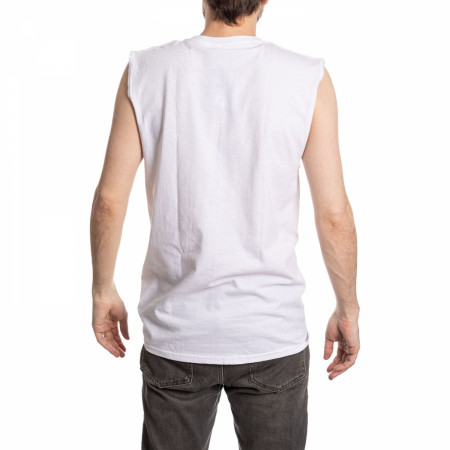 Michelob Ultra Large Logo White Colorway Sleeveless Muscle Tank