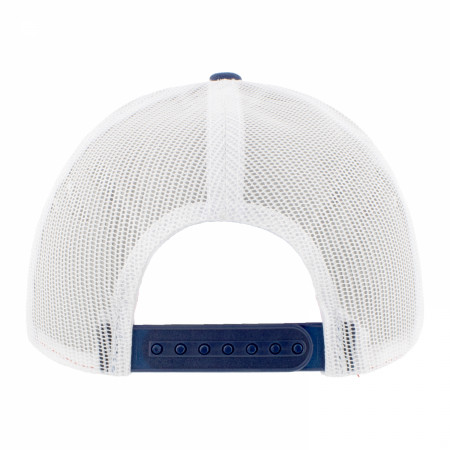 Busch Light Red White and Blue Mesh Snapback Hat