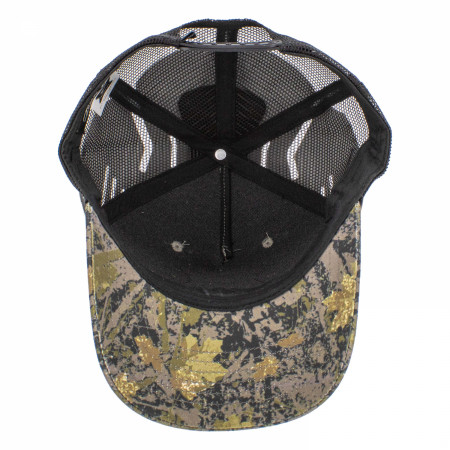 Miller High Life Hybrid Camo Trucker Hat By Junk Food