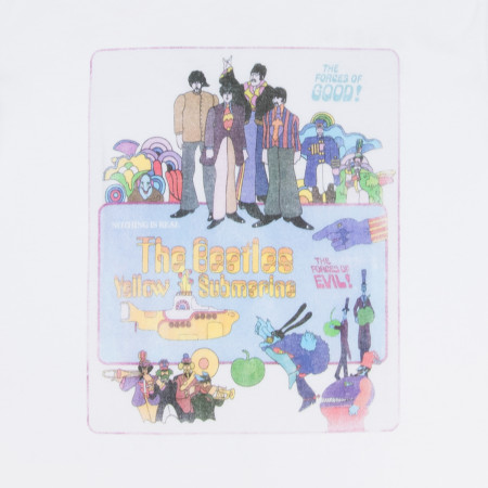 The Beatles Yellow Submarine Vintage Movie Poster T-Shirt