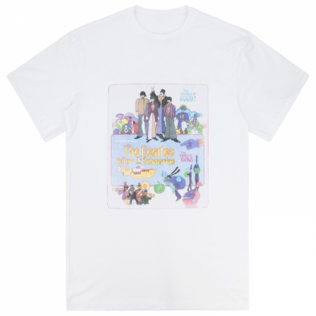 The Beatles Yellow Submarine Vintage Movie Poster T-Shirt