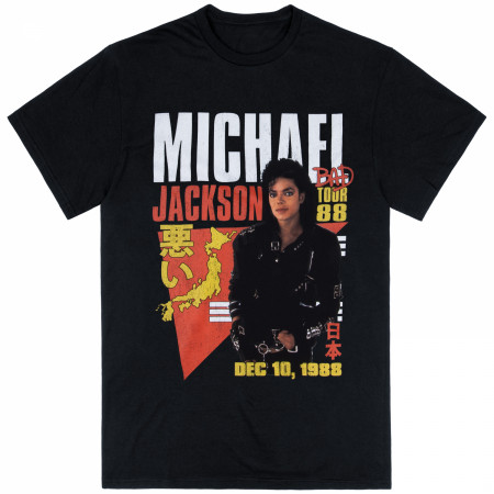 Michael Jackson Bad Tour '88 Tokyo T-Shirt