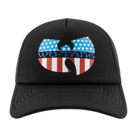 Wu-Tang Clan Star Spangled Logo Mesh Back Adjustable Hat