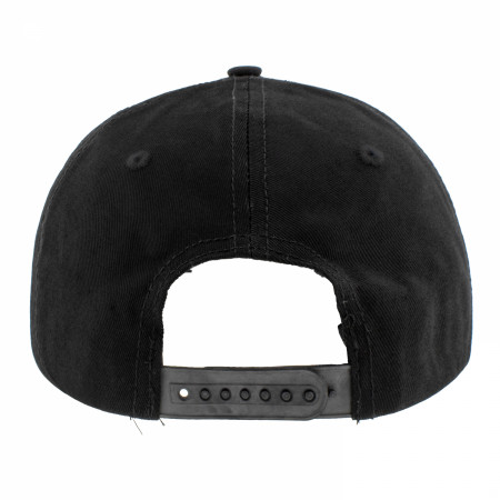 Metallica 3D Embroidered Logo Black Colorway Adjustable Hat