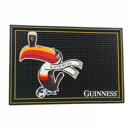 Guinness Toucan Soccer PVC Bar Mat  18' x 12'