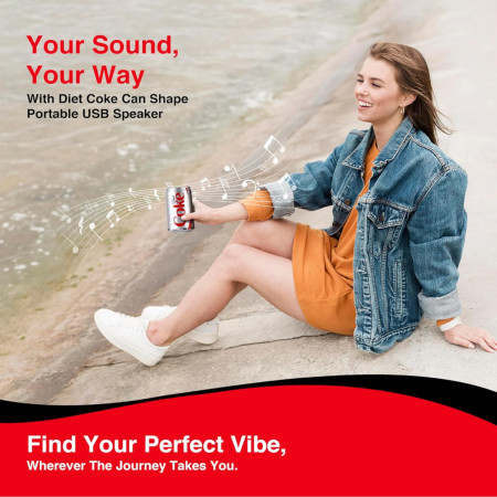 Diet Coke Can Shape Bluetooth Speaker by Gabba Goods