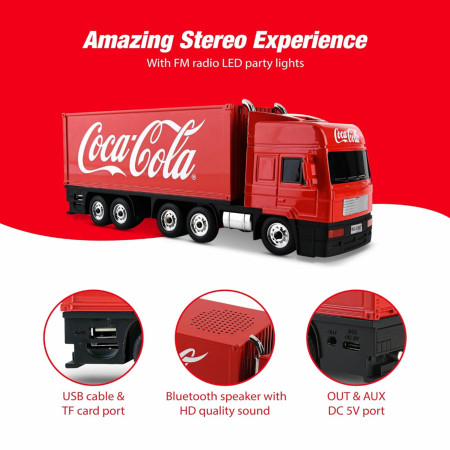 Coca-Cola Truck Replica Bluetooth Speaker by Gabba Goods