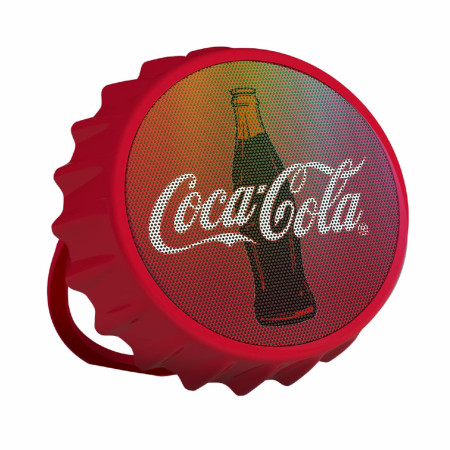 Coca-Cola Bottle Cap Shaped Bluetooth Speaker