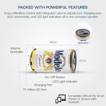 Modelo Especial Can Shaped Bluetooth Speaker