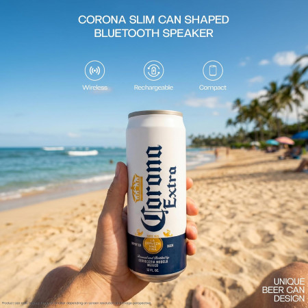Corona Extra Can Shaped Bluetooth Speaker