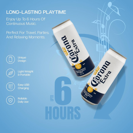 Corona Extra Can Shaped Bluetooth Speaker