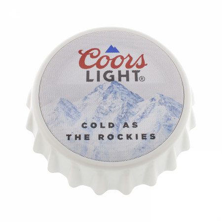 Coors Light Bottle Cap Shaped Bluetooth Speaker