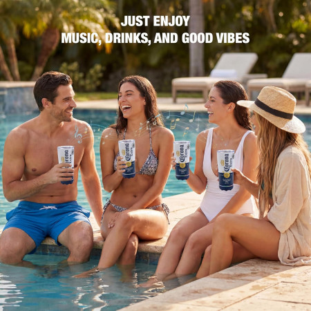 Corona Extra Tumbler Shaped Bluetooth Speaker