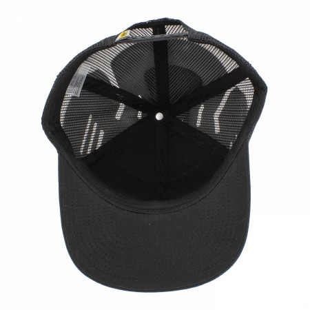 Bells Whisky Patch Black Mesh Trucker Hat