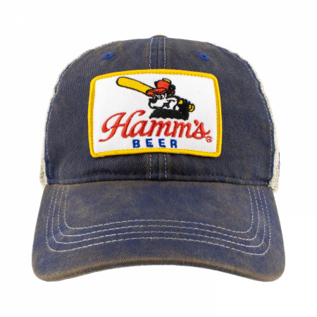 Hamm's Beer Baseball Bear Adjustable Hat
