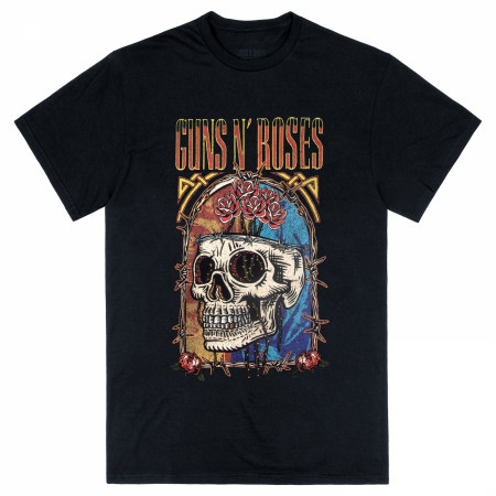 Guns N' Roses 1991 North American Tour Front & Back Print T-Shirt