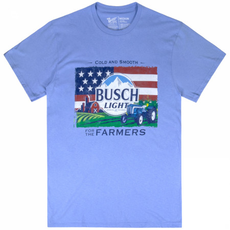 Busch Light For the Farmers Patriotic T-Shirt
