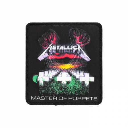 Metallica Master of Puppets Artwork Woven Patch