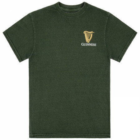Guinness - Have A Guinness Gilroy Turtle Front and Back Print Mineral Wash Premium T-Shirt
