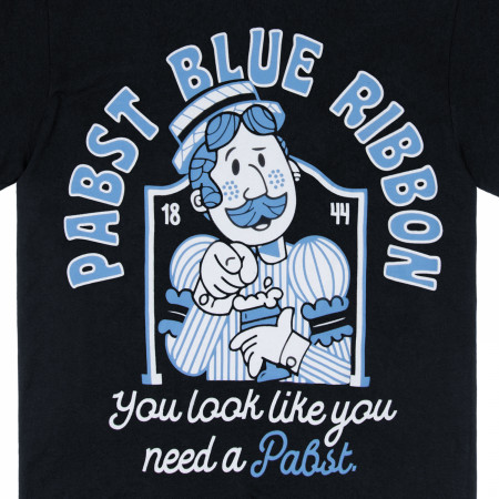 Pabst Blue Ribbon - You Need a Pabst Premium T-Shirt