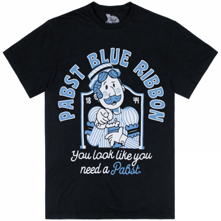 Pabst Blue Ribbon - You Need a Pabst Premium T-Shirt