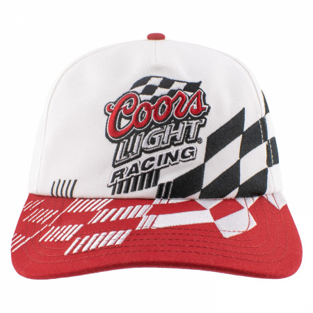 Coors Light Racing Flag Adjustable Hat