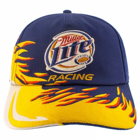 Miller Light Racing Flames Adjustable Hat