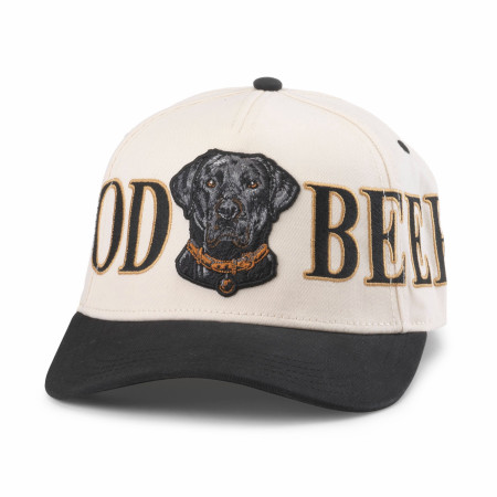 Garage Beer - Good Beer Scroller with Black Lab Adjustable Hat