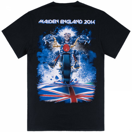 Iron Maiden 2014 Tour Trooper Front and Back Print T-Shirt