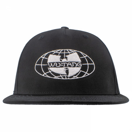 Wu-Tang Clan World Wide Embroidered Logo Snapback Hat