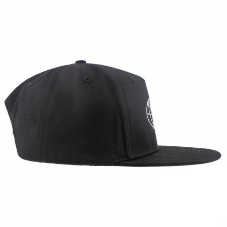 Wu-Tang Clan World Wide Embroidered Logo Snapback Hat