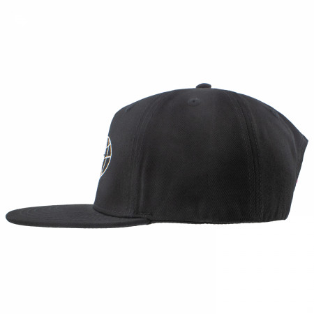 Wu-Tang Clan World Wide Embroidered Logo Snapback Hat