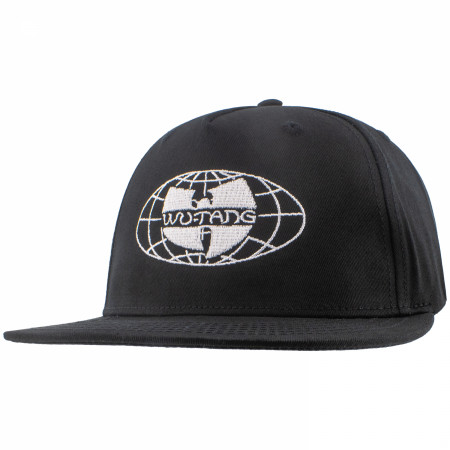 Wu-Tang Clan World Wide Embroidered Logo Snapback Hat