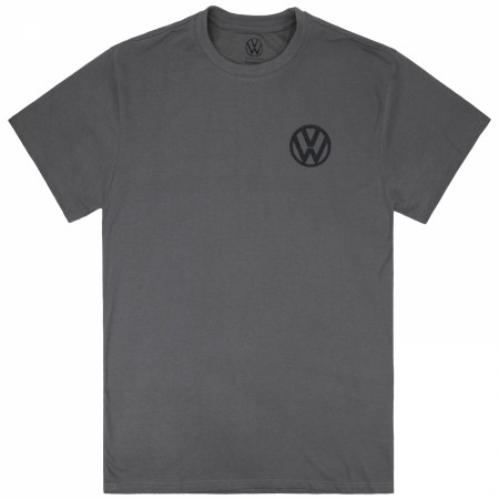 Volkswagen Bus Venice Beach Front and Back Print T-Shirt
