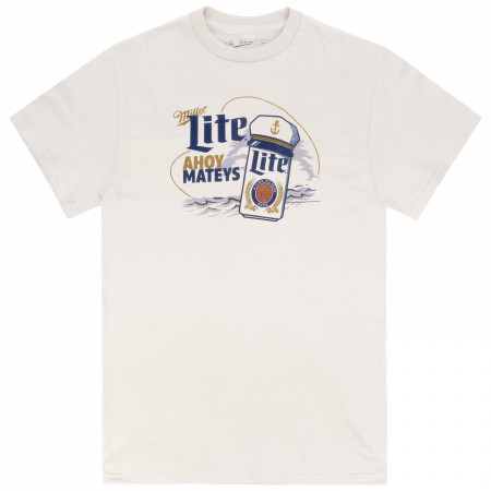 Miller Lite Ahoy Mateys Captain Can T-Shirt